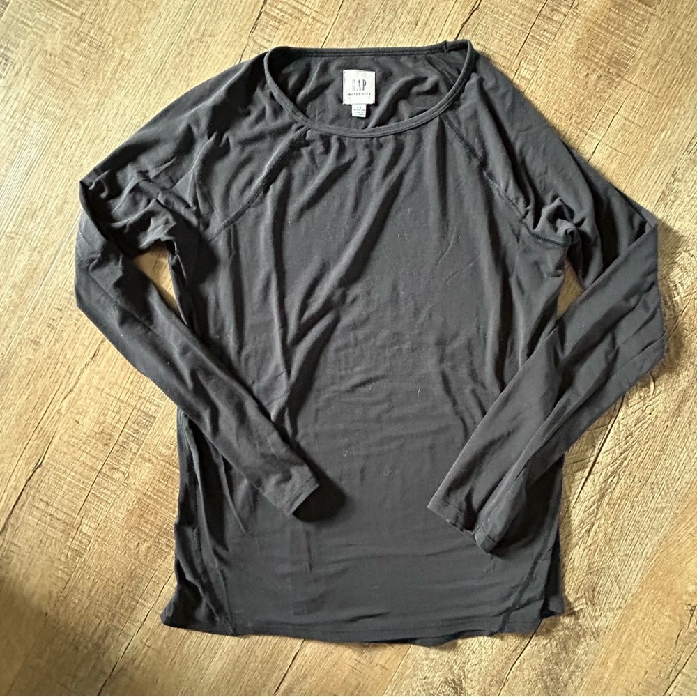 GAP Women's Black Long Sleeve Tee